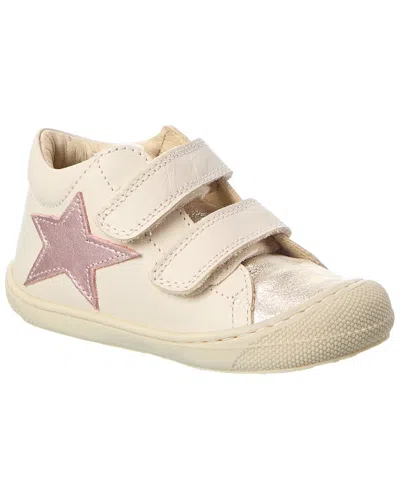 Naturino Kolde Vl Leather Sneaker In Neutral