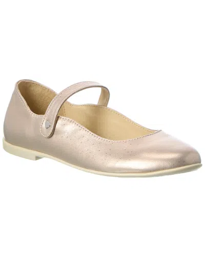 Naturino Miul Leather Flat In Neutral