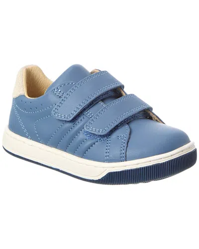 Naturino Nume Leather Sneaker In Blue