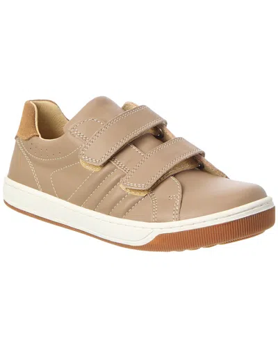 Naturino Nume Leather Sneaker In Brown