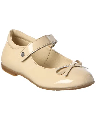 Naturino Patent Ballet Flat In Neutral