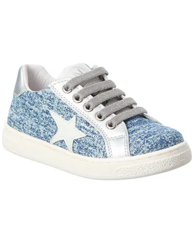 Naturino Pinn Canvas Sneaker In Blue