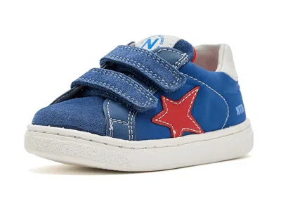 Naturino Pinn Vl (toddler/little Kid) Boy's Shoes Azure: Eu 26 (us 9.5 Toddler) M In Blue