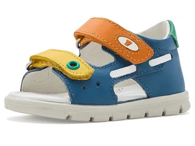 Naturino Kids' Pliro (toddler) Boy's Shoes Azure : Eu 24 (us 7.5 Toddler) M, Leather In Multi