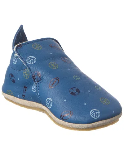 Naturino Plumard 2 Mini Active Leather Slip-on In Blue