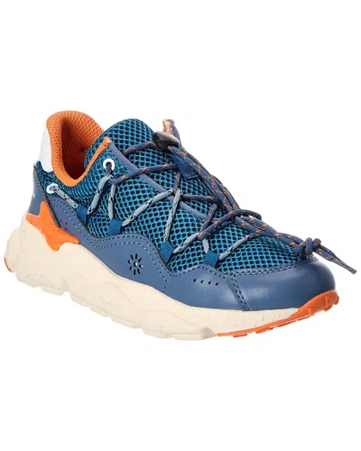 Naturino Raikiri Junior Leather & Mesh Sneaker In Multi
