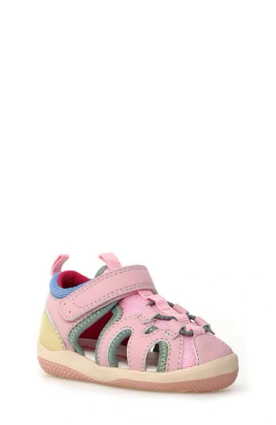 Naturino Rekin Fisherman Sandal In Pink-paglia
