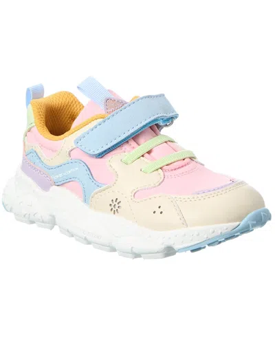 Naturino Yamano 3 Junior Leather Sneaker In Multi