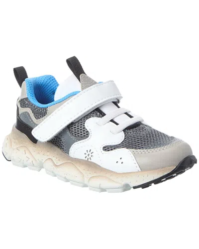 Naturino Kids' Yamano 3 Junior Leather Sneaker In White