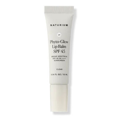 Naturium Phyto-glow Lip Balm Spf 45 - Clear In Transparent