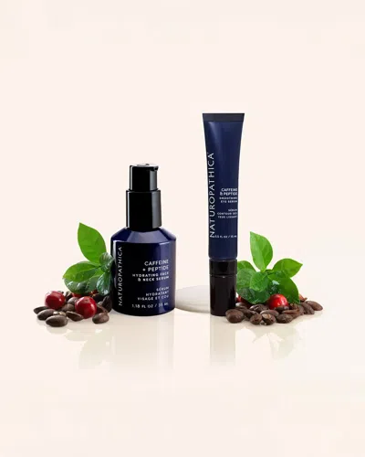 Naturopathica Caffeine + Peptide Smooth & Hydrate Duo In Transparent