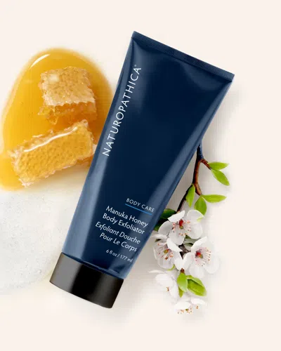 Naturopathica Manuka Honey Shower Body Exfoliator Gift In Transparent