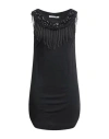 Naughty Dog Woman Top Black Size 8 Viscose In Black