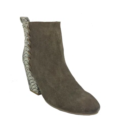 Naughty Monkey Women's Saffron Bootie In Taupe In Grey