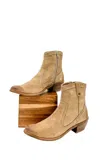 Naughty Monkey Women's Smithy Suede Ankle Boot In Tan In Multi