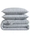 Nautica 136 Thread Count Coleridge Reversible Quilt Set