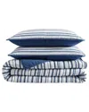 Nautica 136 Thread Count Pembrook Reversible Quilt Set