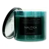 Nautica 14.5oz Soy Wax Blend 3 Wick Candle - Coastal Breeze Coconut & Aqua In Blue