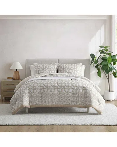 NAUTICA NAUTICA 180 THREAD COUNT BAYPORT FLORAL COMFORTER SET