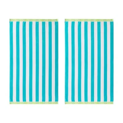 Nautica 2 Piece Beach Towel Set In Blue