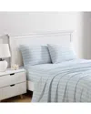 Nautica 200 Thread Count Anchor Lines Cotton Percale Sheet Set