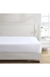 Nautica Solid T200 Cotton Percale Fitted Sheets Bedding In Deck White