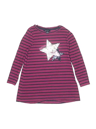 Pre-owned Nautica Kids' 3/4 Sleeve T-shirt In Purple
