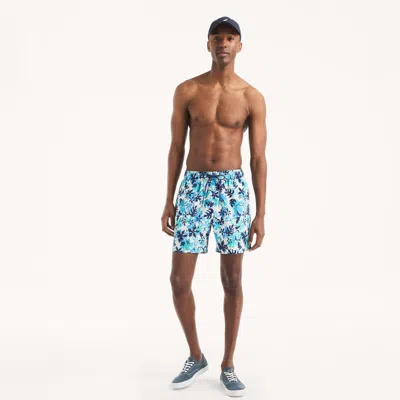 Nautica 6" Printed Quick-dry Swim