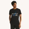 Nautica '83 Graphic T-shirt In Black