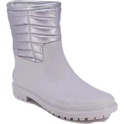 Nautica Aalilah Womens Cold Weather Booties Rain Boots In Purple