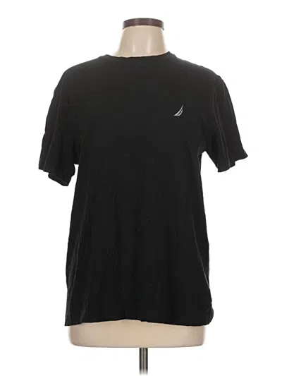 Pre-owned Nautica Active T-shirt In Black