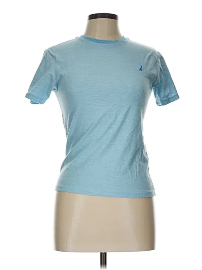 Pre-owned Nautica Active T-shirt In Blue