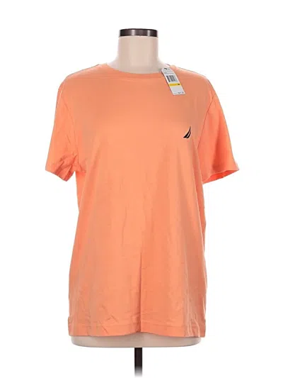 Pre-owned Nautica Active T-shirt In Orange