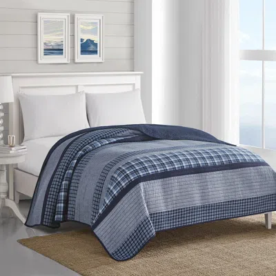 Nautica Adelson Twin Quilt In Blue
