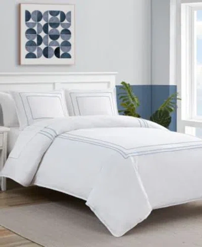 Nautica Alden Duvet Cover Sets In Chambray Blue