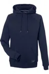 Nautica Anchor Fleece Hooded Sweatshirt In Blue