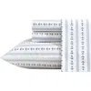 Nautica Anchor Lines 200 Thread Count Sheet Set In Dark Blue