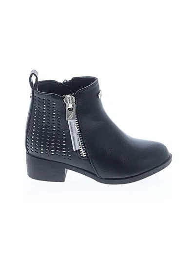 Pre-owned Nautica Kids' Ankle Boots In Black