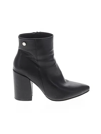 Pre-owned Nautica Ankle Boots In Black