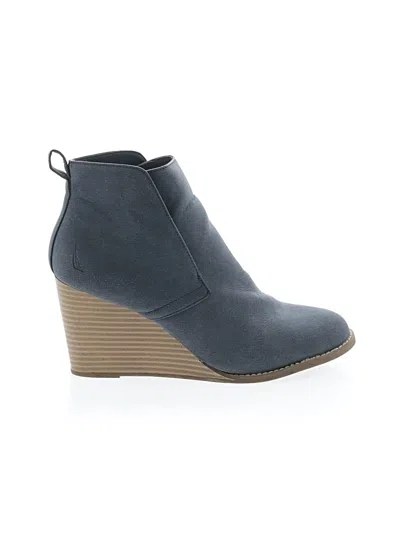 Pre-owned Nautica Ankle Boots In Blue
