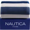 Nautica Awning Stripe Throw Blanket In Blue