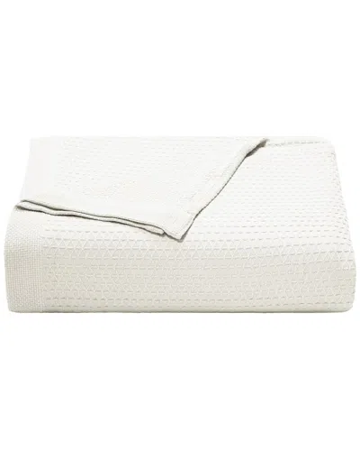 Nautica Baird Cotton Blanket In White