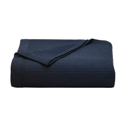 Nautica Baird Indigo Blanket In Blue