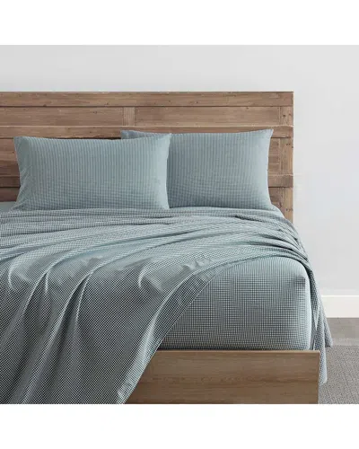 NAUTICA NAUTICA BAYSIDE PLAID FLANNEL SHEET SET