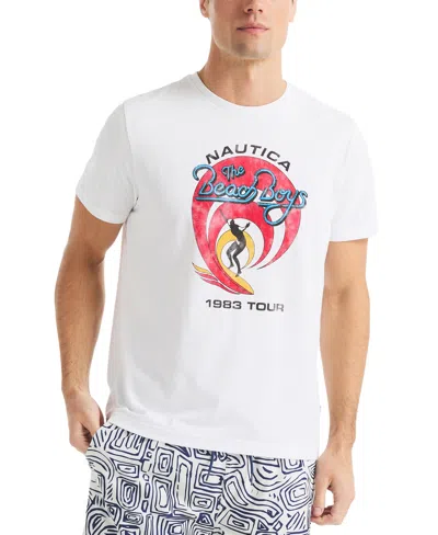 Nautica Beach Boys X  Men's Classic-fit Graphic T-shirt