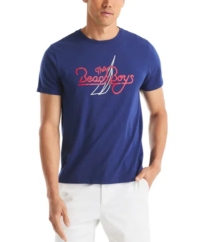 Nautica Beach Boys X  Men's Classic-fit Graphic T-shirt