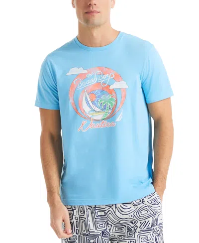 Nautica Beach Boys X  Men's Classic-fit Graphic T-shirt
