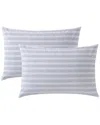 Nautica Beaux Striped Blue Standard Sham Pillowcase