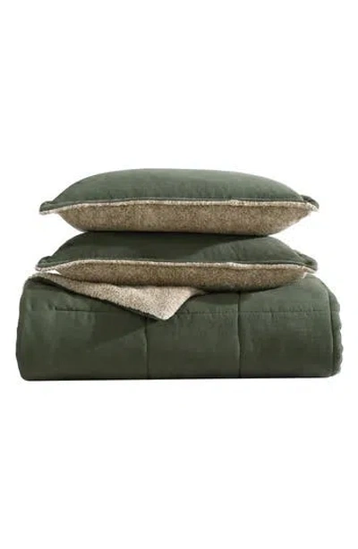 Nautica Beckett Reversible Comforter & Sham Set In Green