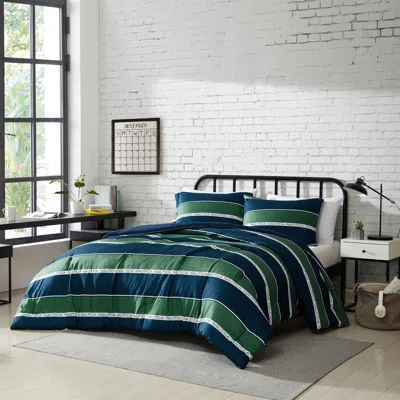 Nautica Bellcastle Navy Full/queen Comforter-sham Set In Multi